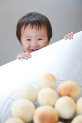 パンと子供
